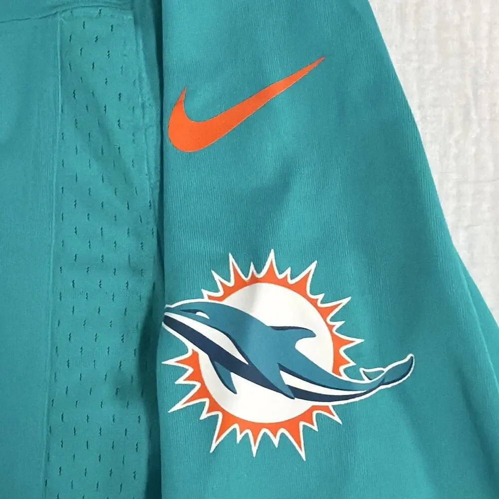 Nike Miami Dolphins Tyreek Hill #10 Aqua NFL Football Jersey Men's Size L